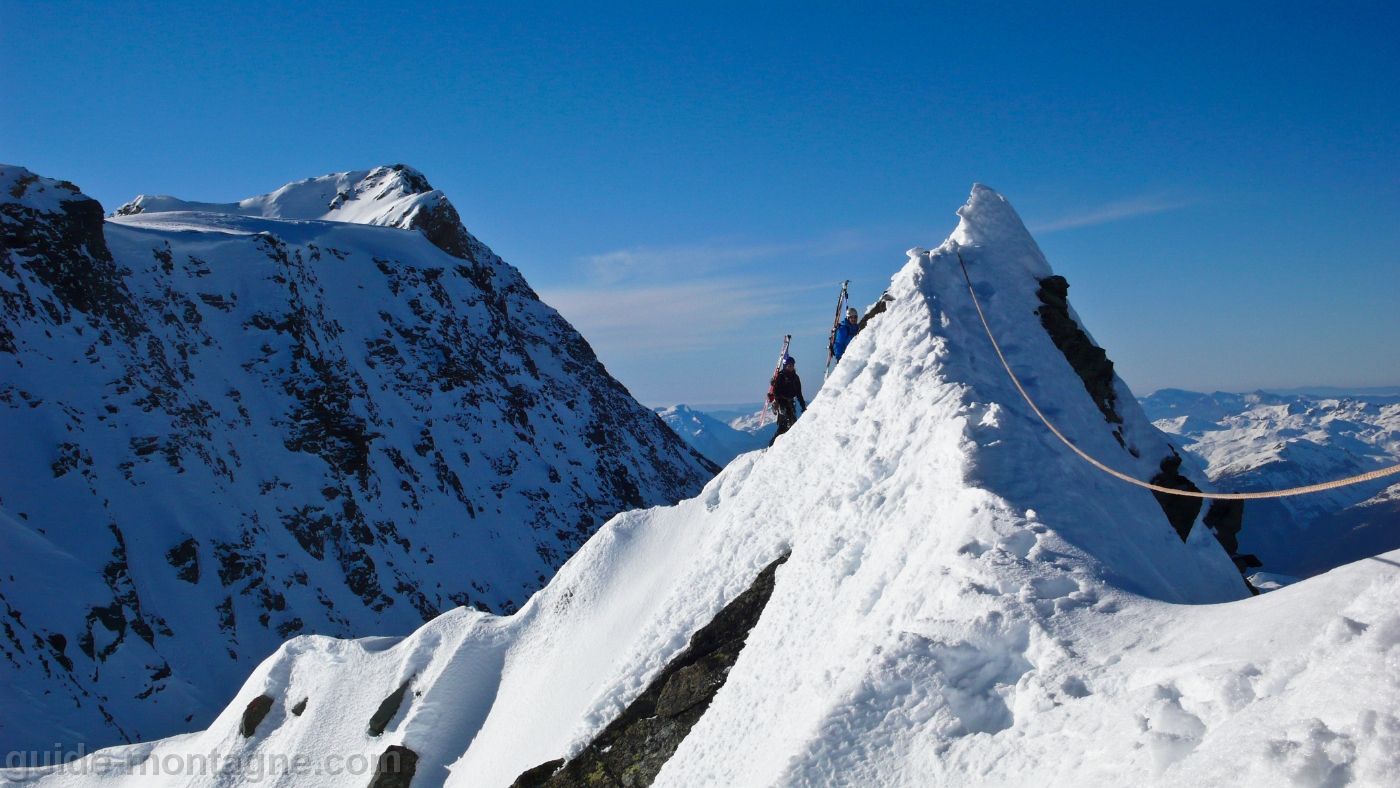 Arete du midi de Bellecote 10